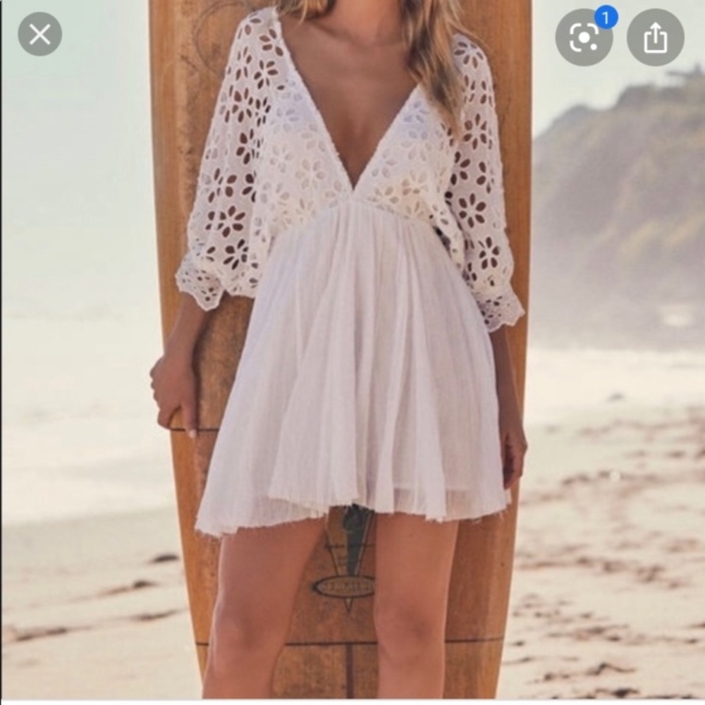 Free people Bella Note dress ivory
